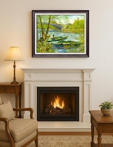 Vista 488 de DECORARTS - Almond Blossom Tree - Vincent Van Gogh Art Reproduction. Giclee Canvas Prints Wall Art for Home Decor 30x24