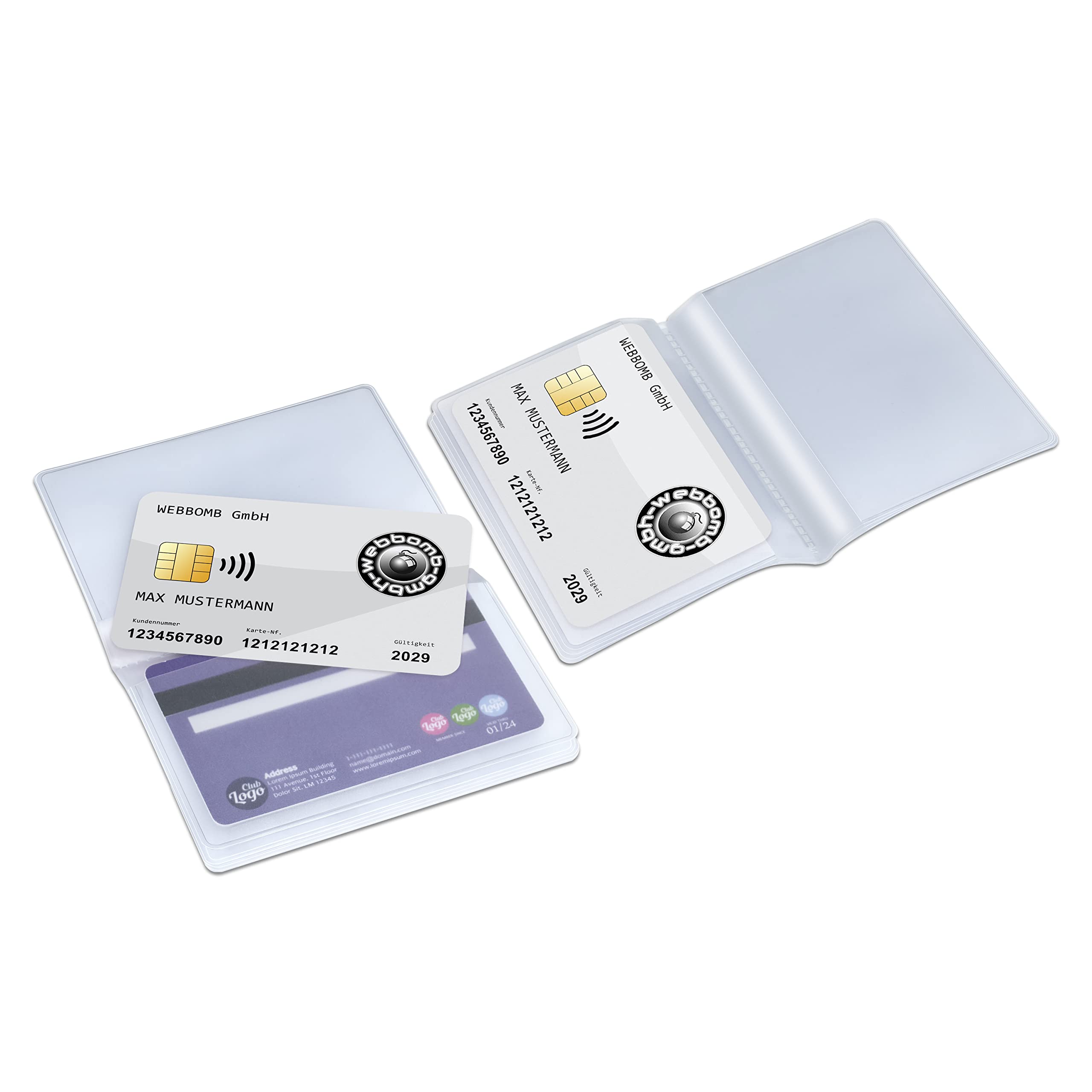 Porta carte di credito 5 scomparti Montblanc Sartorial – 124189