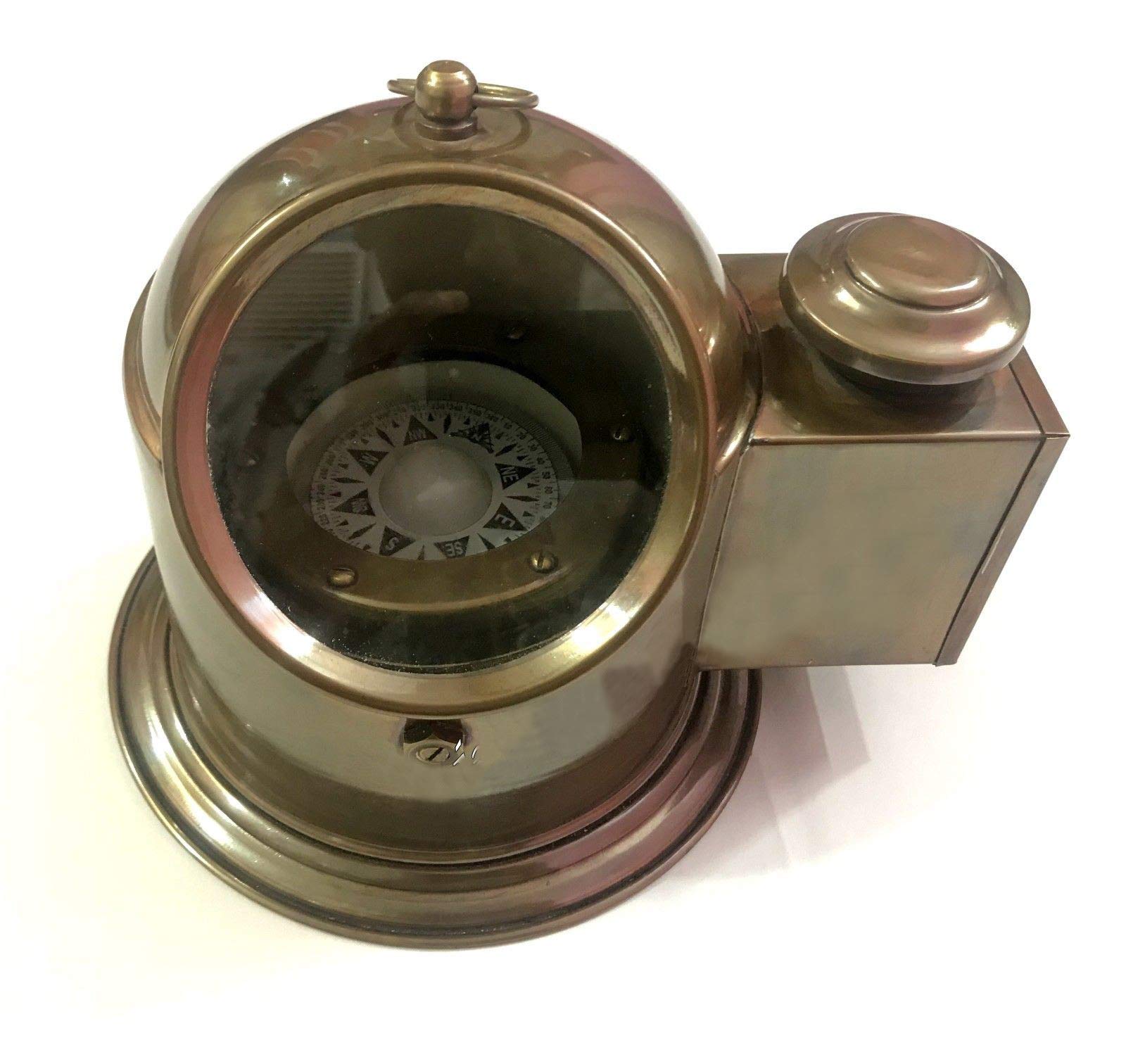 Boussole Flottante en Laiton antique, Boussole pour Bateau/Bateau