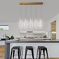 Vista 83 de Kitchen Island Lighting Modern Light Fixture Kitchen Island Pendant Light Dimmable LED Chrome Mini Pendant Lighting Dinning Room Living Room Chrome