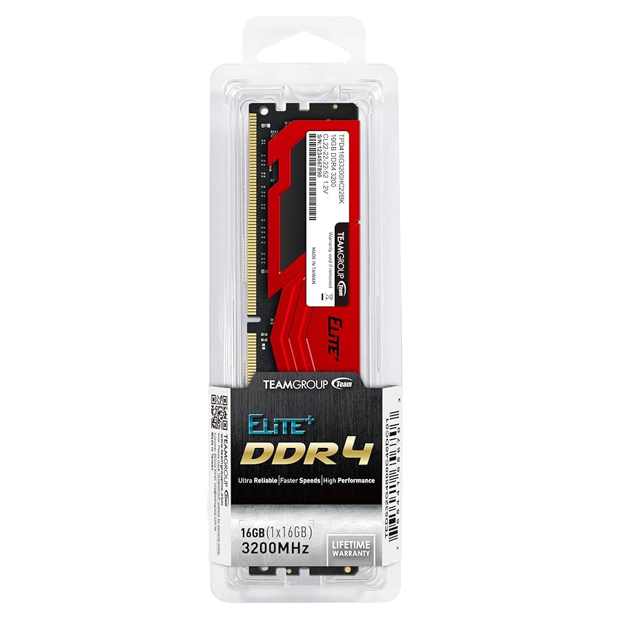 Team メモリ 3200MHz 16GB×2 DDR4 32gb TEAMGROUP Elite DDR4 32GB Kit (2 x 16GB) 3200MHz PC4-25600