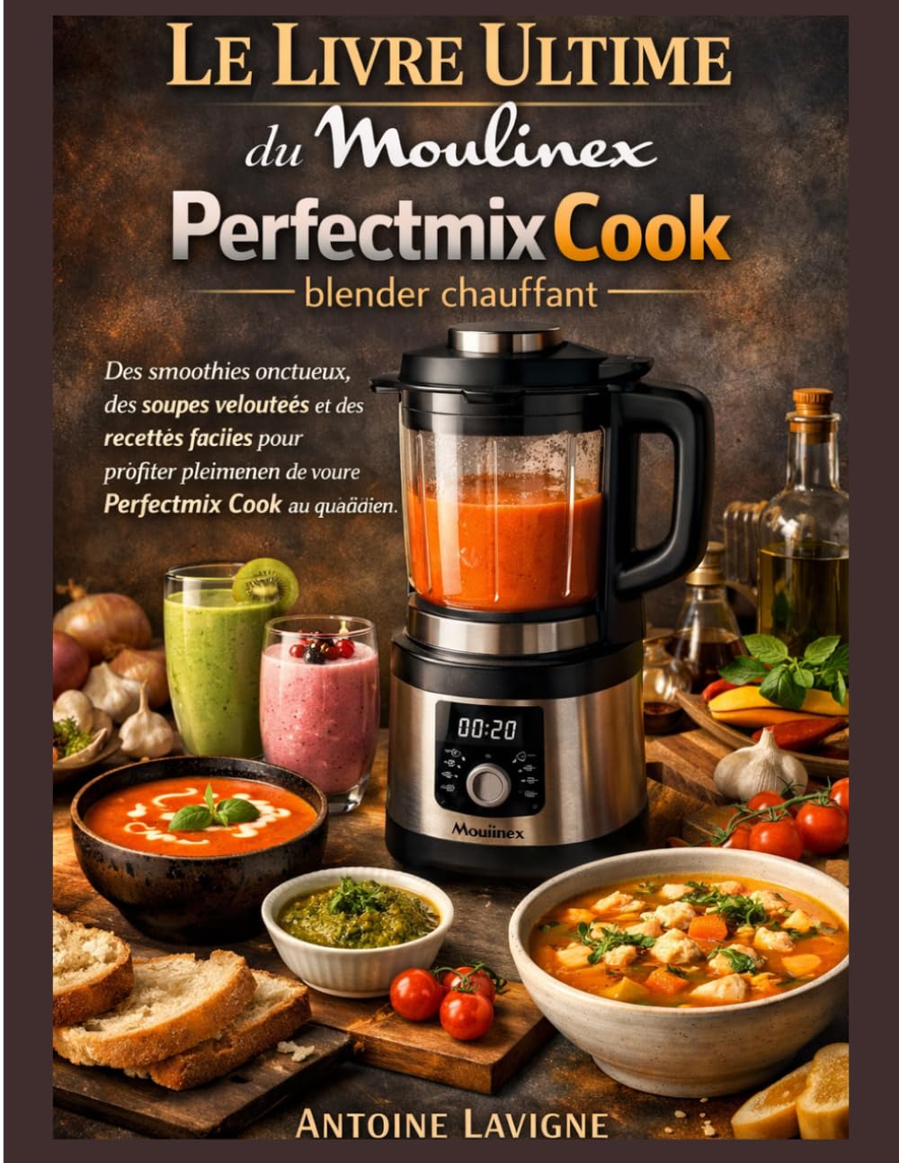 Le Livre Ultime du Moulinex Perfectmix Cook blender chauffant: Des smoothies onctueux, des soupes veloutées et des recettes faciles pour profiter pleinement de votre Perfectmix Cook au quotidien