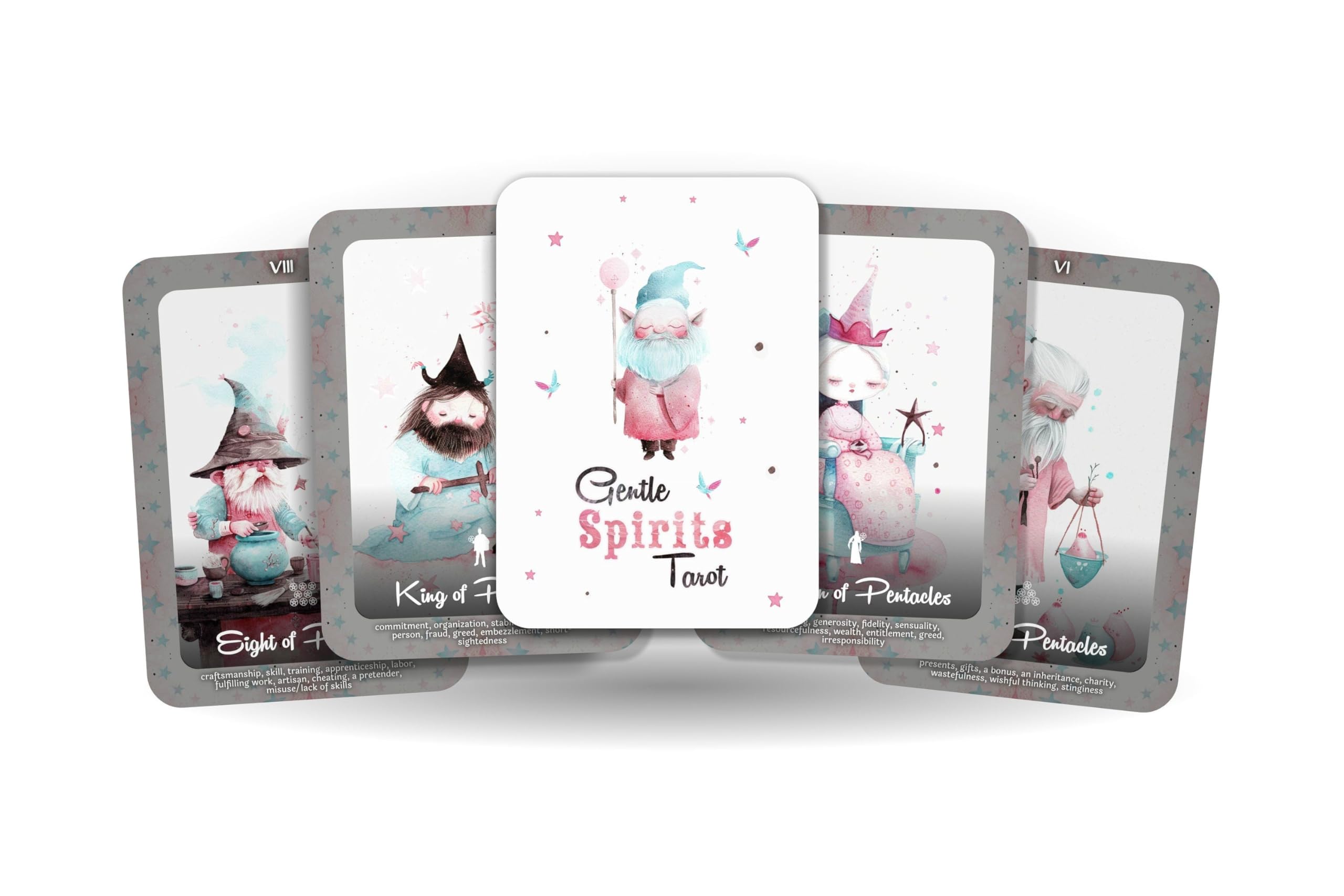 Gentle Spirits Tarot - 78 Cards - A Sense of Calm and Tranquility