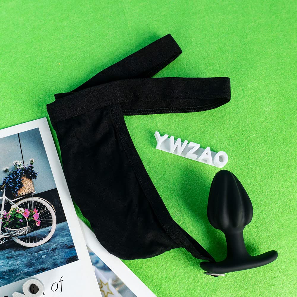 YWZAO Plug Anal sous-vêtements String Système À Clip Homme N31