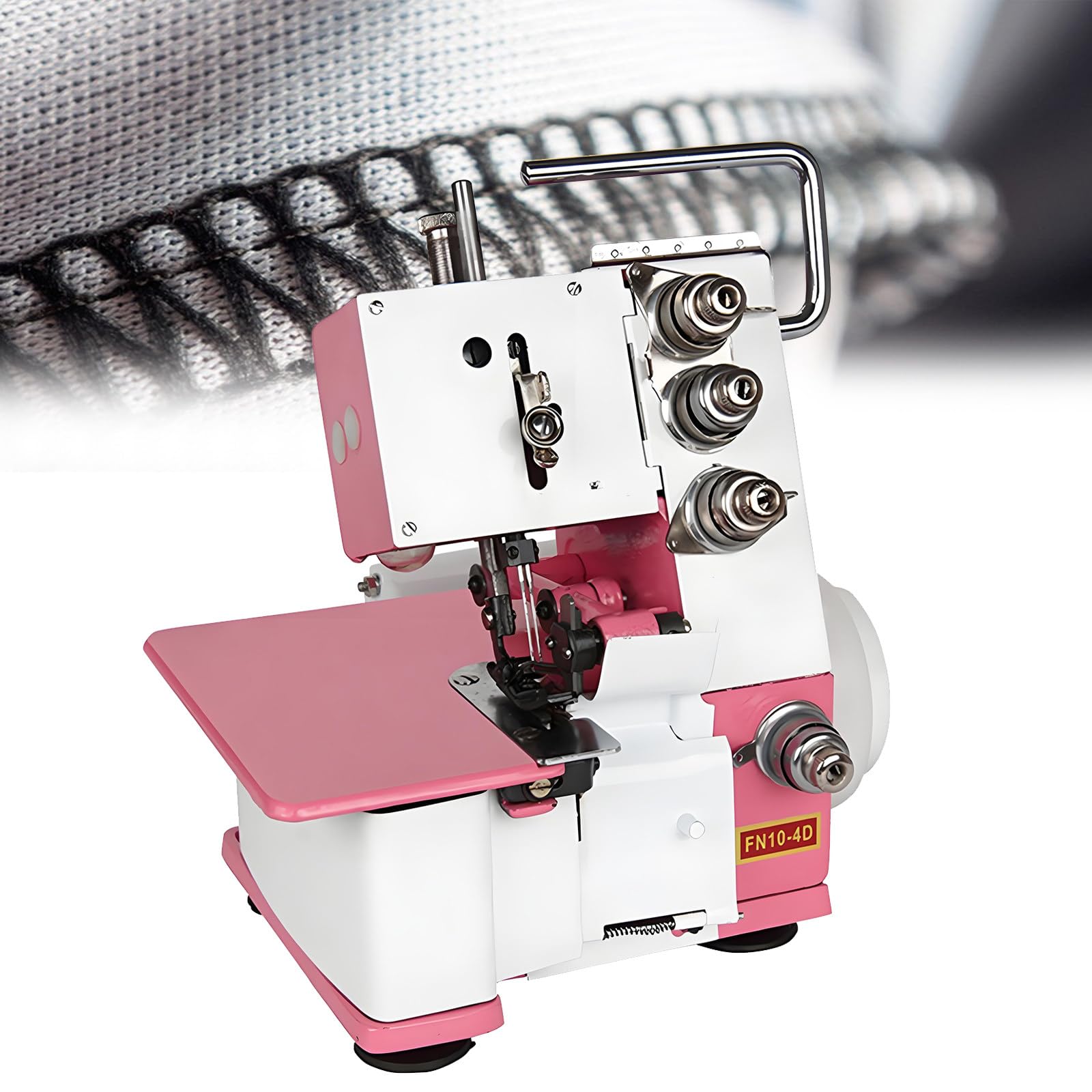 YXZYFPP Four-Line Overlock Sewing Machine with Adjustable Stitch Length Machine Electric Desktop Overlock Electric Four Thread Lockstitch Sewing Machine