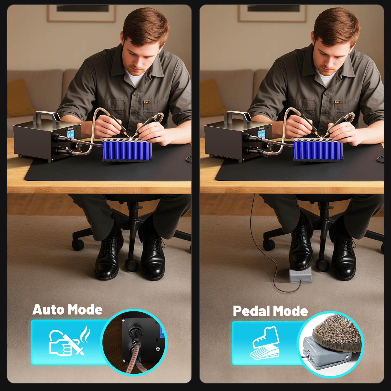 Dual Farad Spot Welder Spot Welder Portable Spot Welder Battery Spot Welder I.288260797