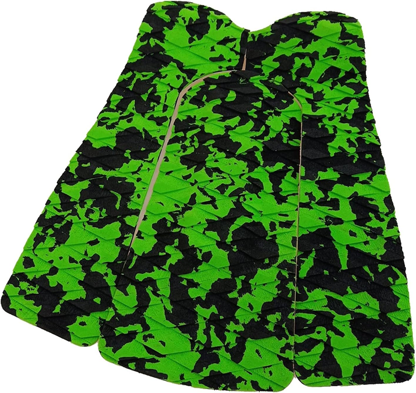 Perfeclan Premium EVA Anti-Slip Surfing Pads Surfboard Traction Tail Mats Yacht Mat Surfing Pads (Color : Green as described)