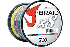 J-Braid 8-Strand 500M Premium Woven Round Braid Line