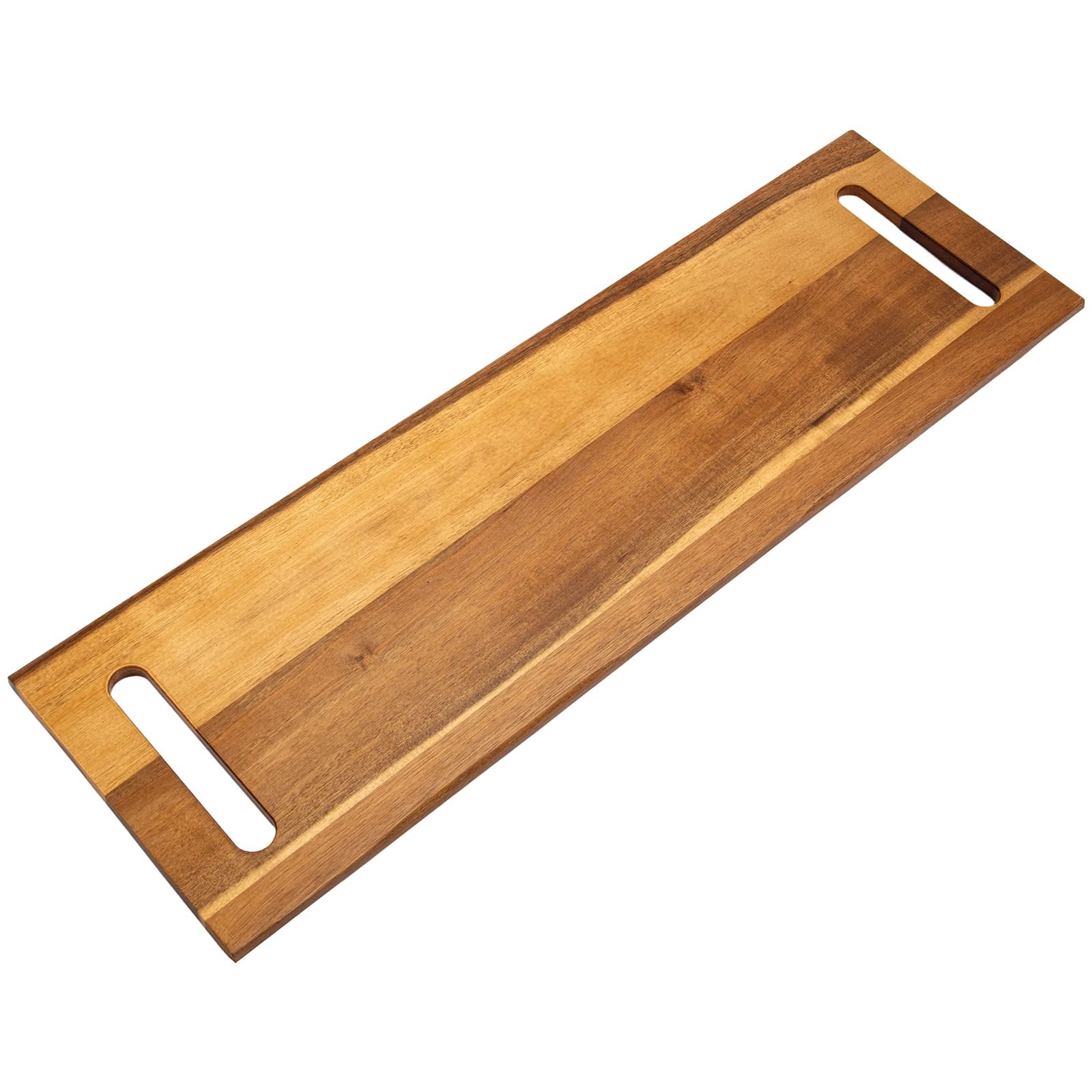 EVERGOODS Bamboo Charcuterie Board Set, Cheese Board Serving Platter for Meat, Cheese and Appetizers, Wooden Serving Tray Gift for Christmas, Wedding, Birthday and Anniversary