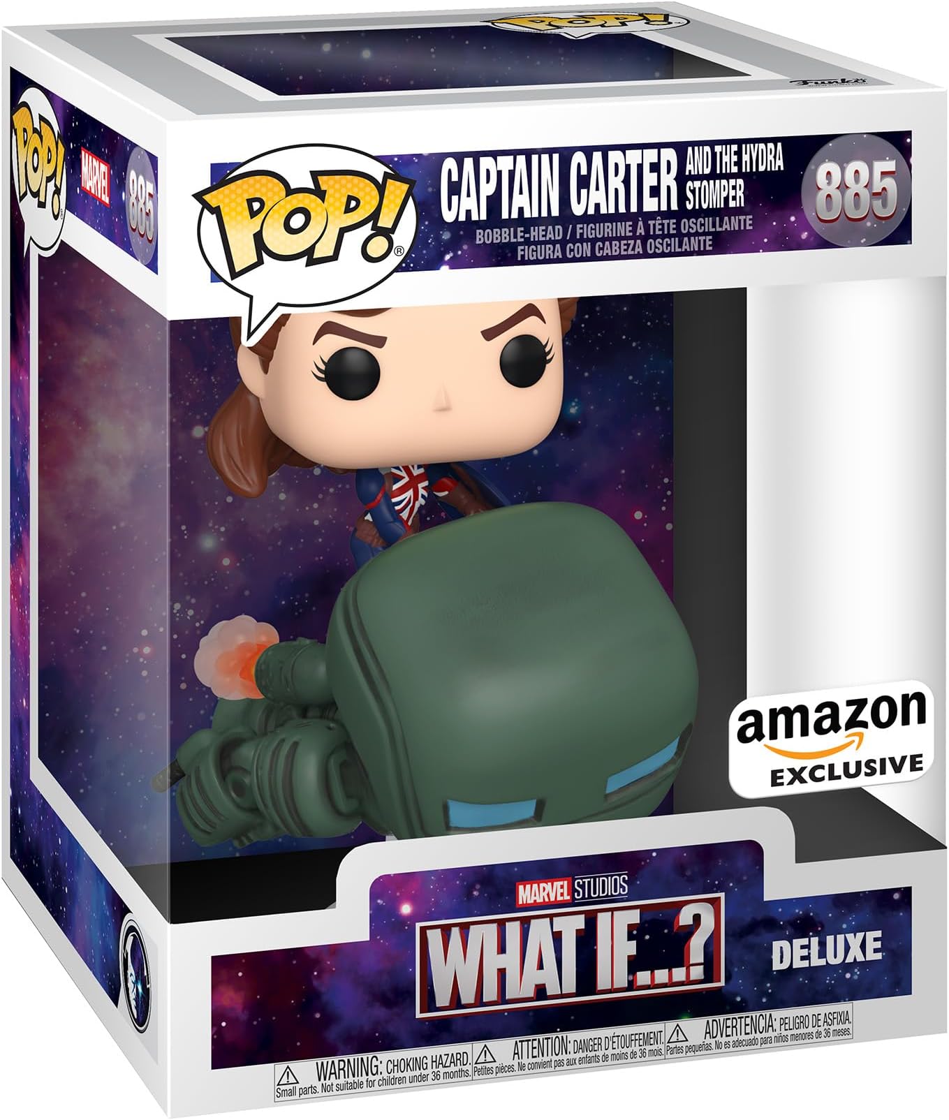 55480 Pop Deluxe: Year Of The Shield - Hydra W/Captain Carter - Exclusive