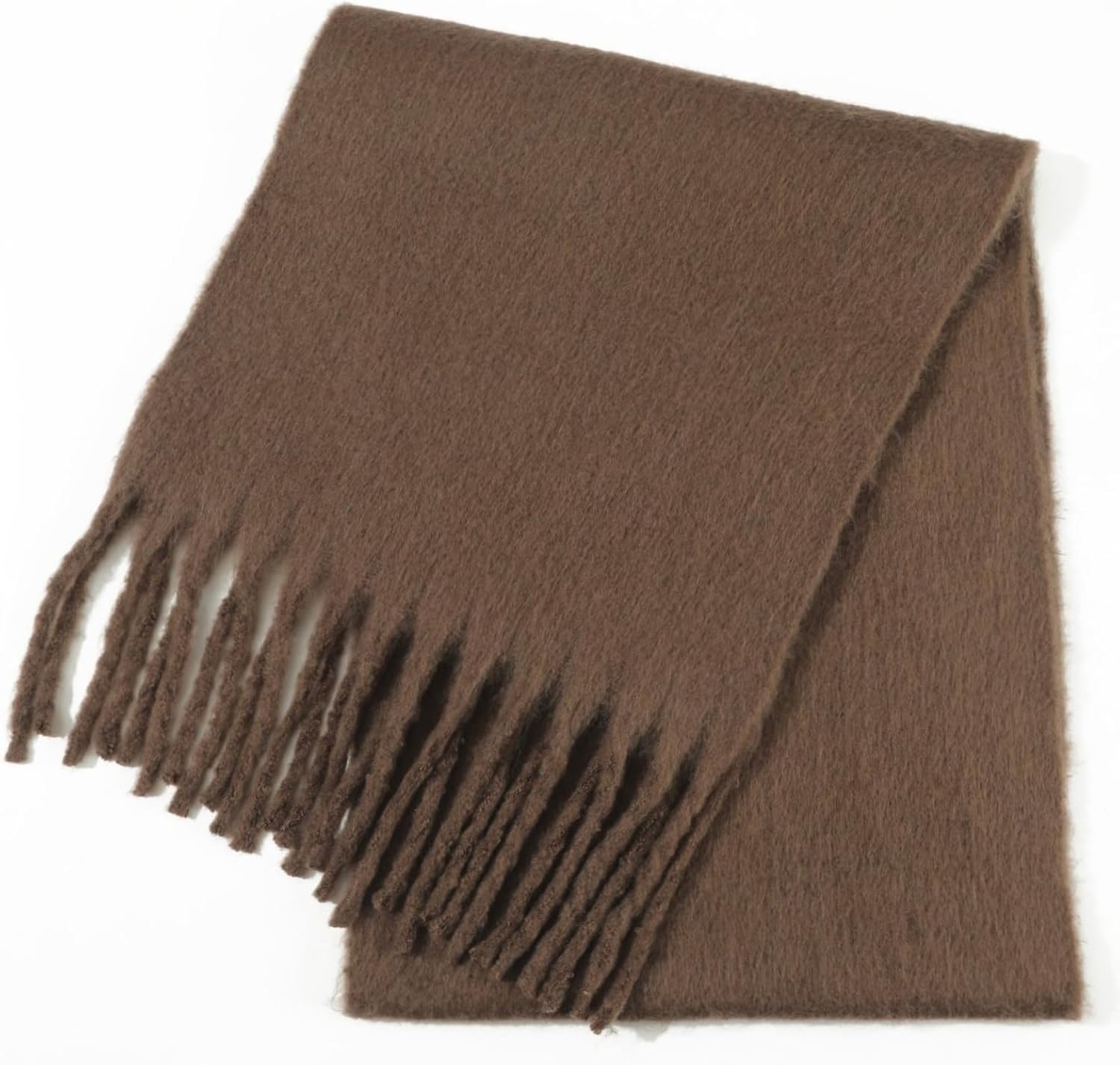 SUNDSGT Big Scarf Coloured Oversized Tassel Soft Fall Winter Thick Scarf Warm Shawl Women - Image 4