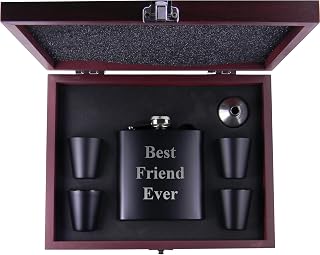 Best Friend Ever Flask Gift Set image