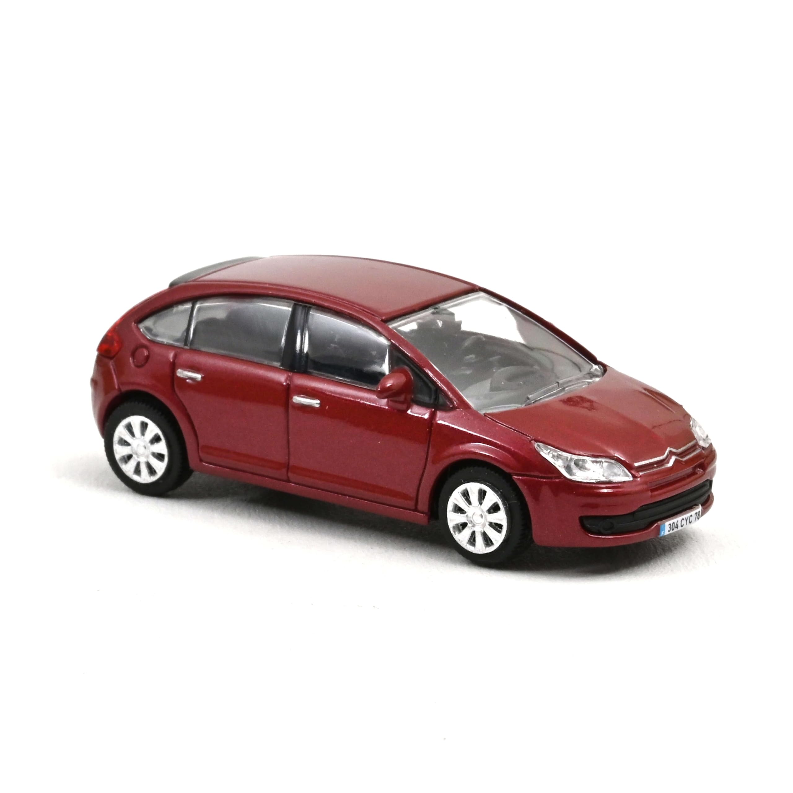Citroën C4 Berline 2004 Red Metallic 1:87 Norev 155496