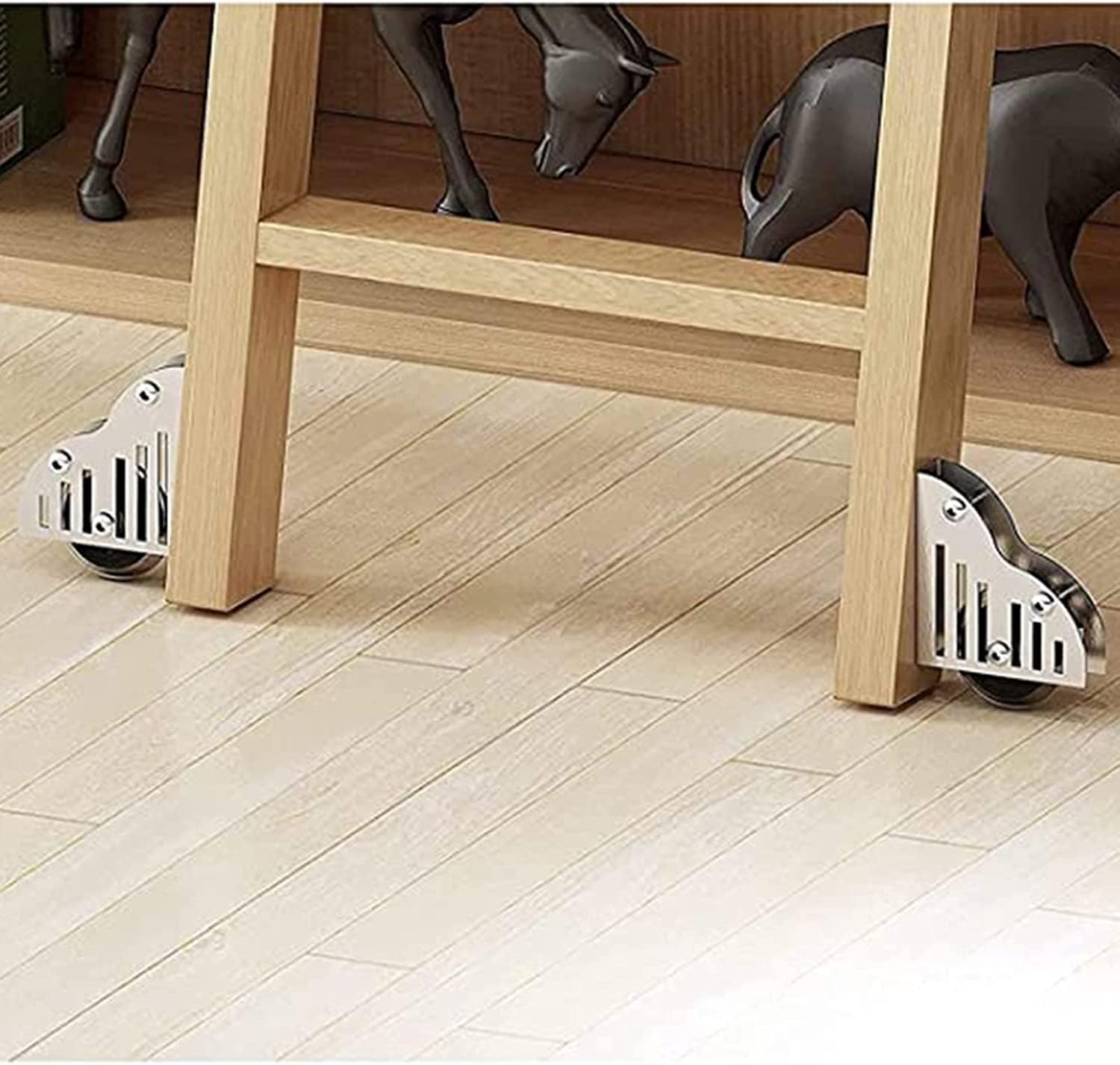 Kit de herrajes para escalera rodante de 6.6 a 13 pies para biblioteca y puerta de granero