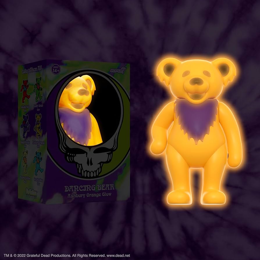レアCandy man;Grateful dead bear Grateful Dead Dancing Bear