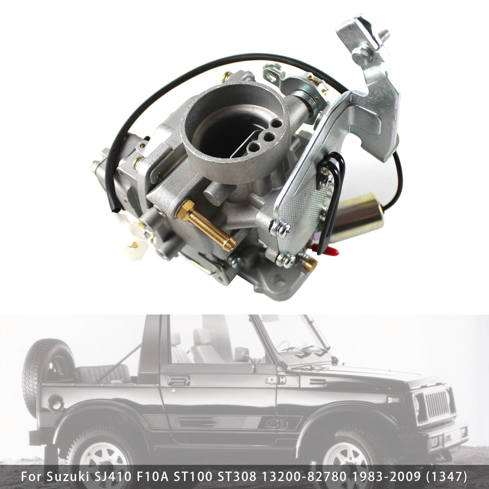 Topteng Carburetor 13200-77100 Adatto per Suzuki SJ410 F10A ST100 ST308 13200-82780 1983-2009 (1347)