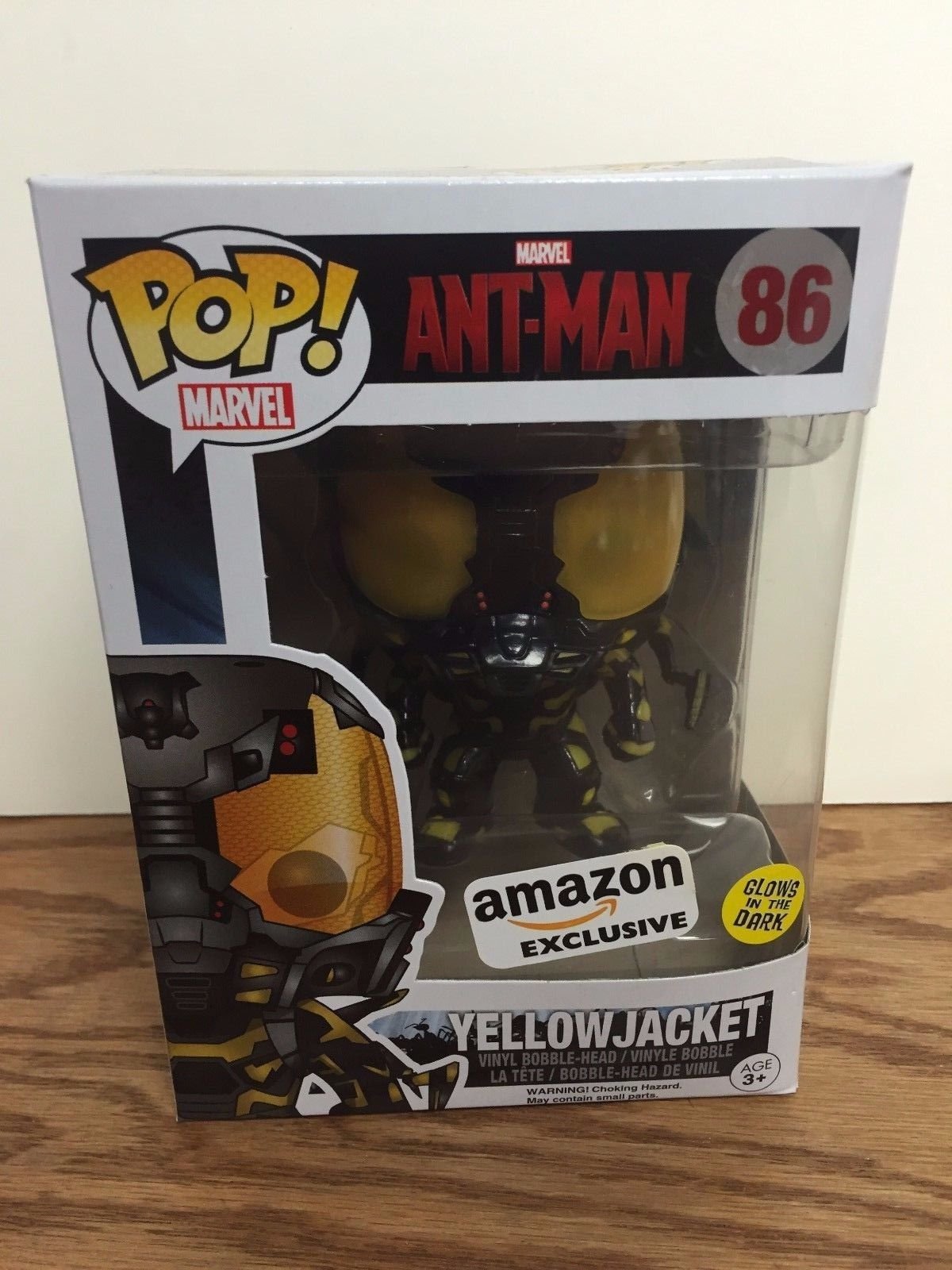 Amazon.co.jp: ファンコ ポップ マーベル アントマン 限定グローインザ 