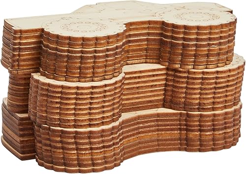 Miniatura 7 de Bright Creations Autos de madera para pintar, 24 piezas, 4.6 x 3 pulgadas, 0.1 pulgadas de grosor, recortes de madera de camión monstruo para