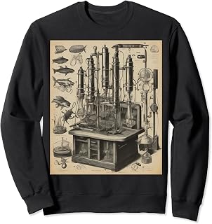 Marine Biology Research Old Equipment Sweatshirt