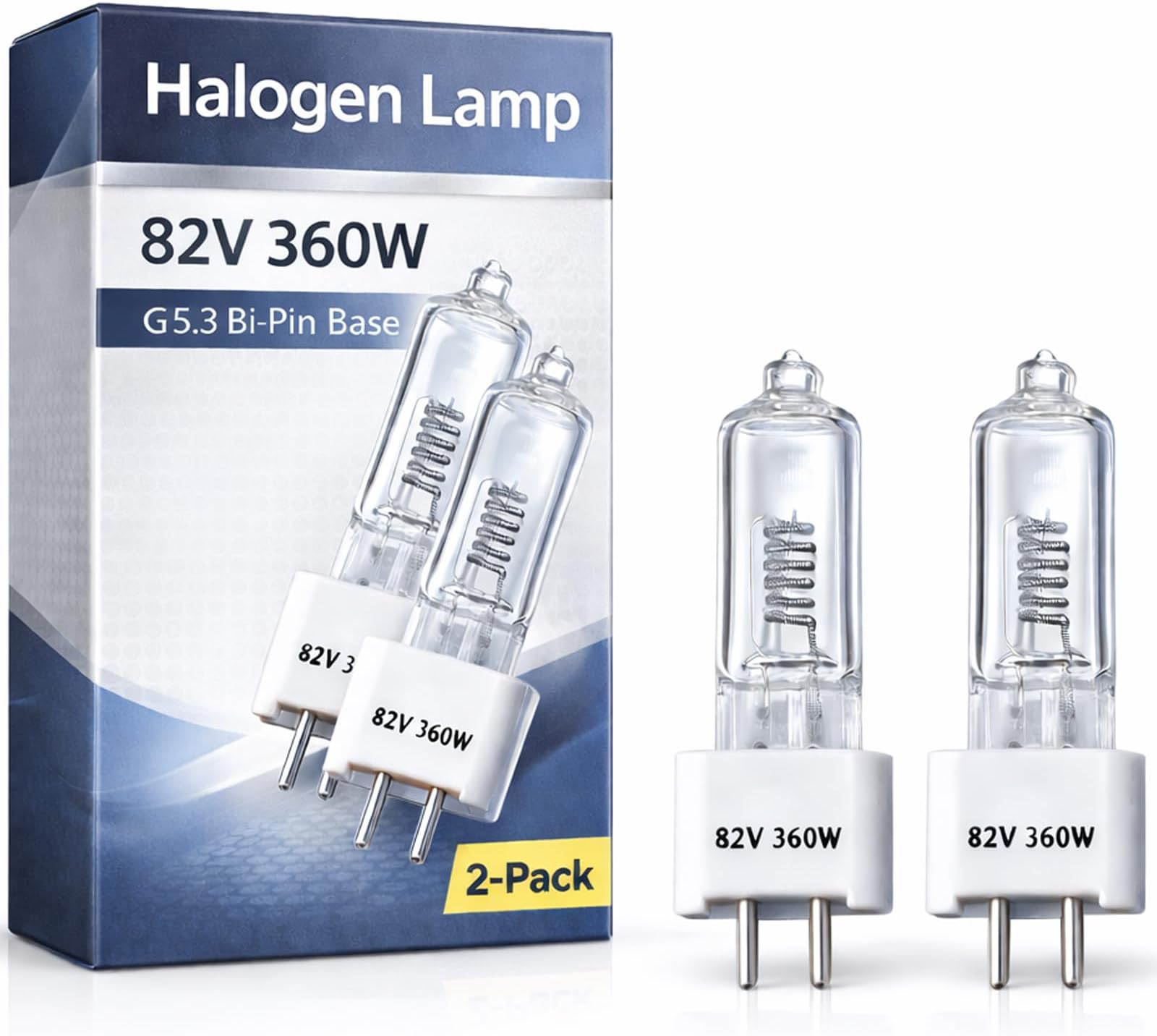 Wadoy EY-B 82V 360W Projector Bulb RSE-57 Compatible with Apollo 15000 15002 15009 A1004 A1005 AL1004 AL1005 Overhead Projector Bi-Pin Based Stage & T3.5 Bulb - 2 Pack