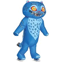 Disguise K-Pop Demon Hunters Derpy Inflatable Costume for Kids, Official Blow Up Jumpsuit for Halloween with Fan