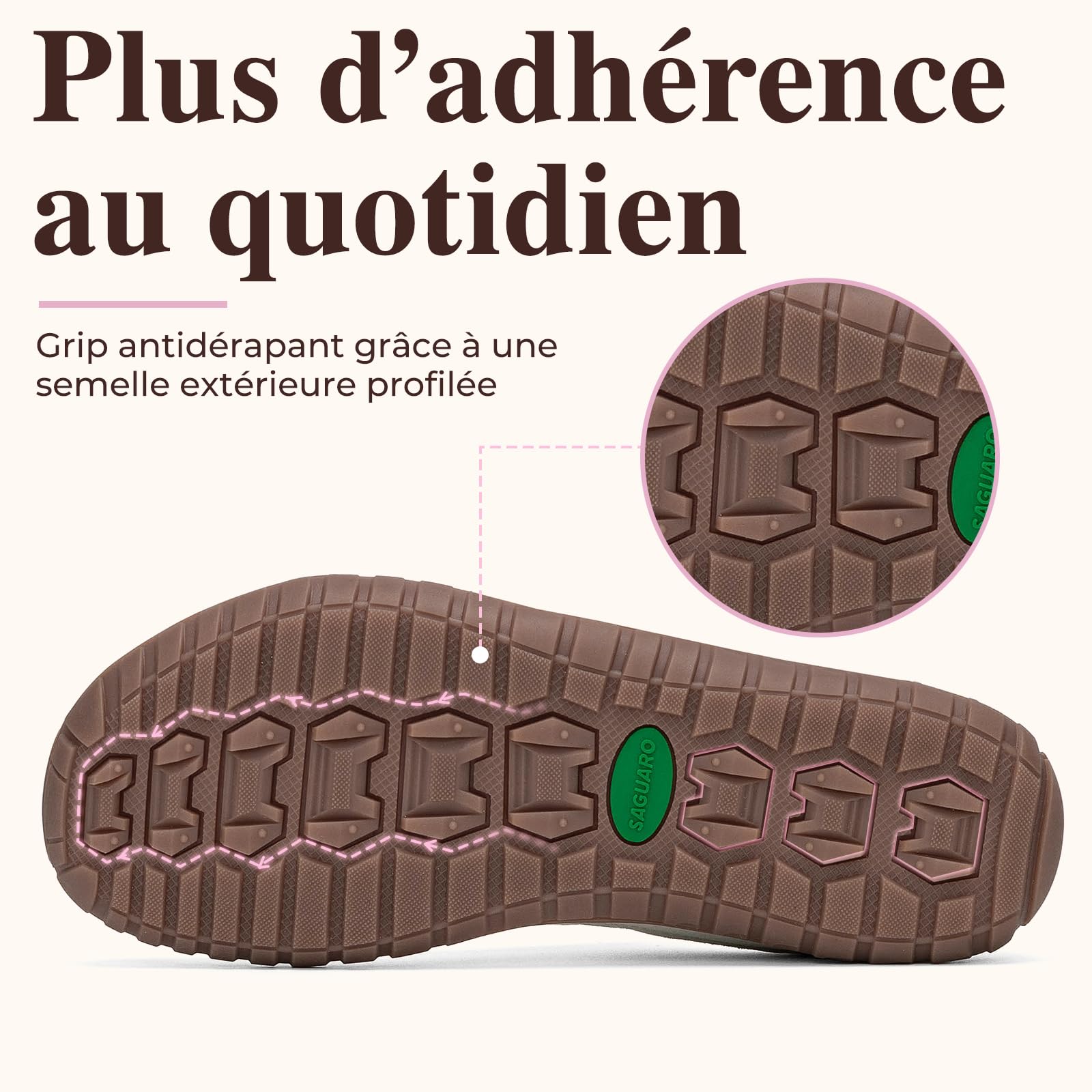 SAGUARO Chaussures Minimalistes Barefoot Femme Baskets Pieds Nus à Bout Large pour Marche, Fitness, GR. 35-43
