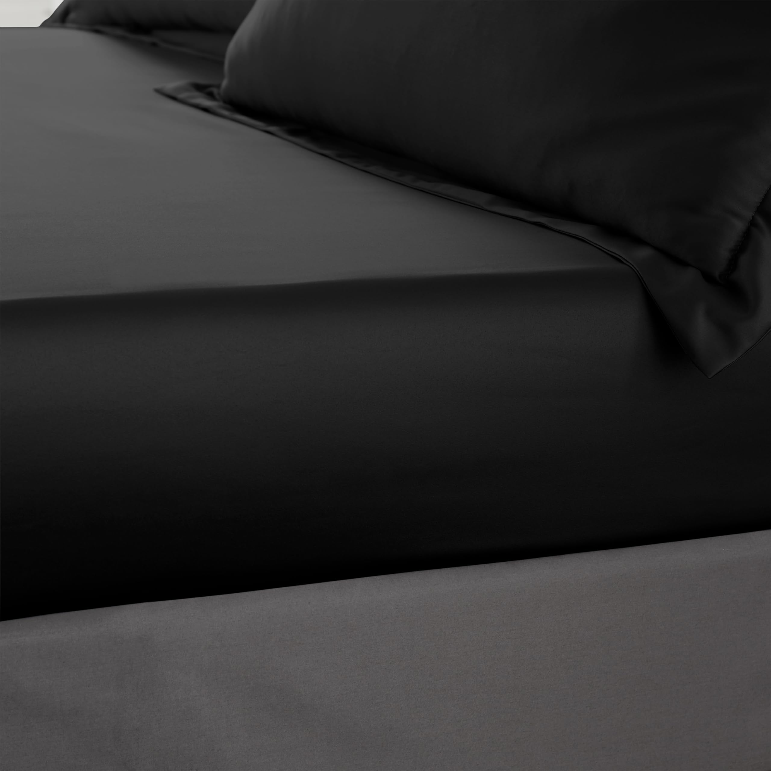 Catherine Lansfield Silky Soft Satin Single Fitted Sheet Blush Pink