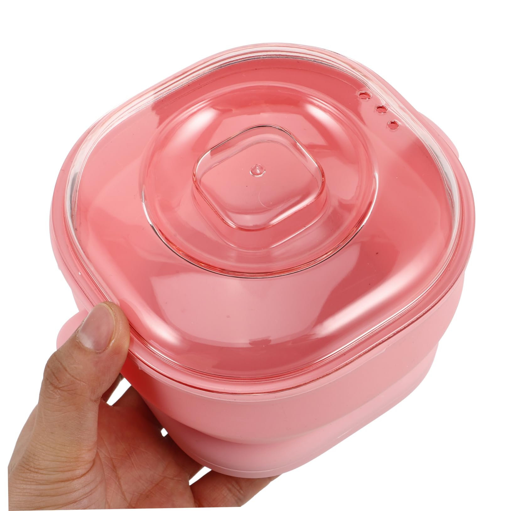 Scaldacera Elettrico Pieghevole Con Rivestimento in Silicone Riscaldatore Rapido Per Cera Soffice Portatile Per Depilazione Viso e Corpo Casa Inclusa Pentola Non Stick Eu Plug