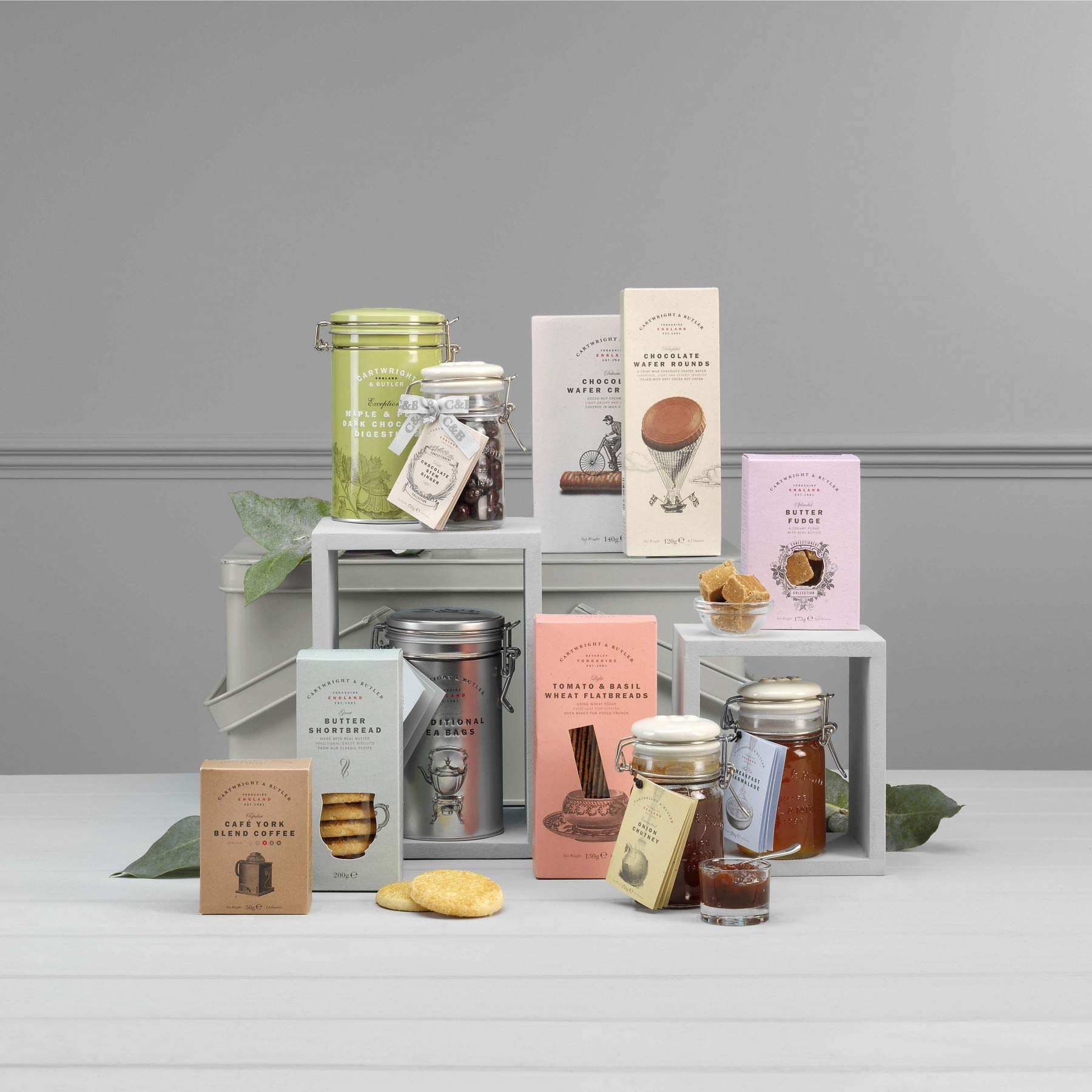 Cartwright & Butler | Salted Caramel Extravaganza Hamper | Food Hamper | Mother's Day | Luxury Confectionery | Gift Baskets | Happy Birthday | Anniversary | Thank You | Congratulations