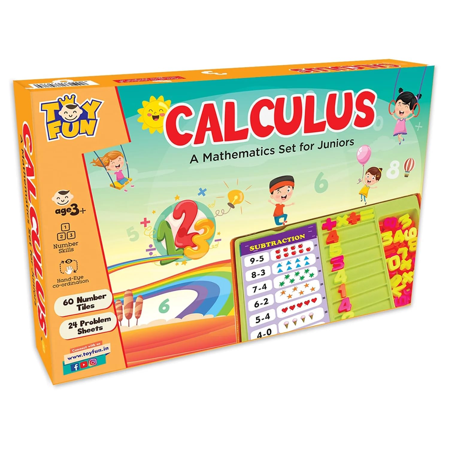 FunMath Calculus Toys for Kids Engaging Learning Tools for Early Math Skills Development