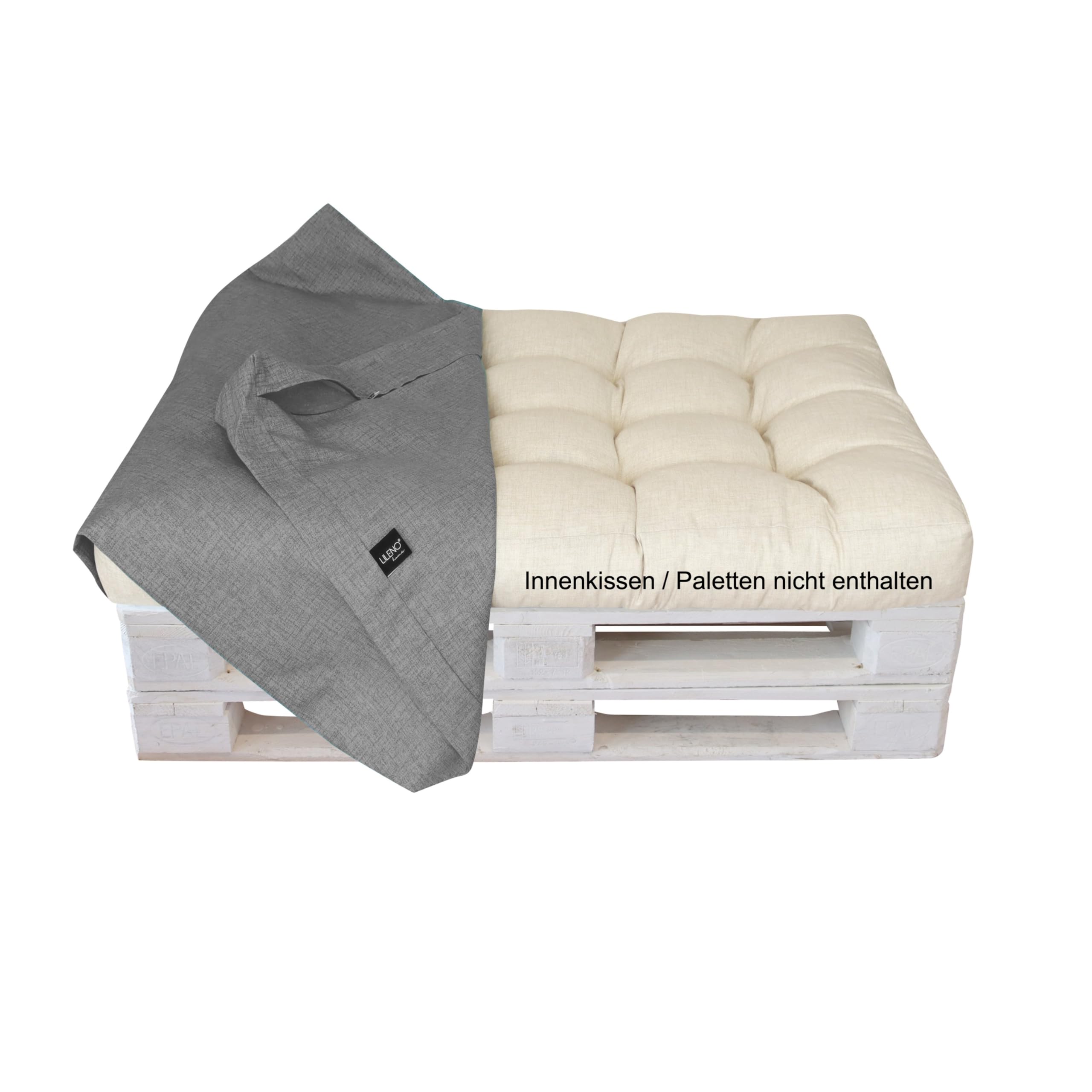 LILENO HOME Palettenkissen Bezug