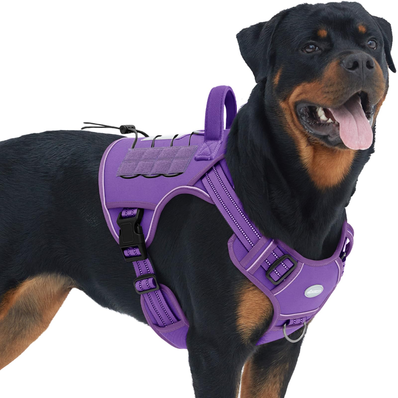 AUROTH Dog Harness for Large Dogs, No Pull Tactical Dog Vest Heavy Duty