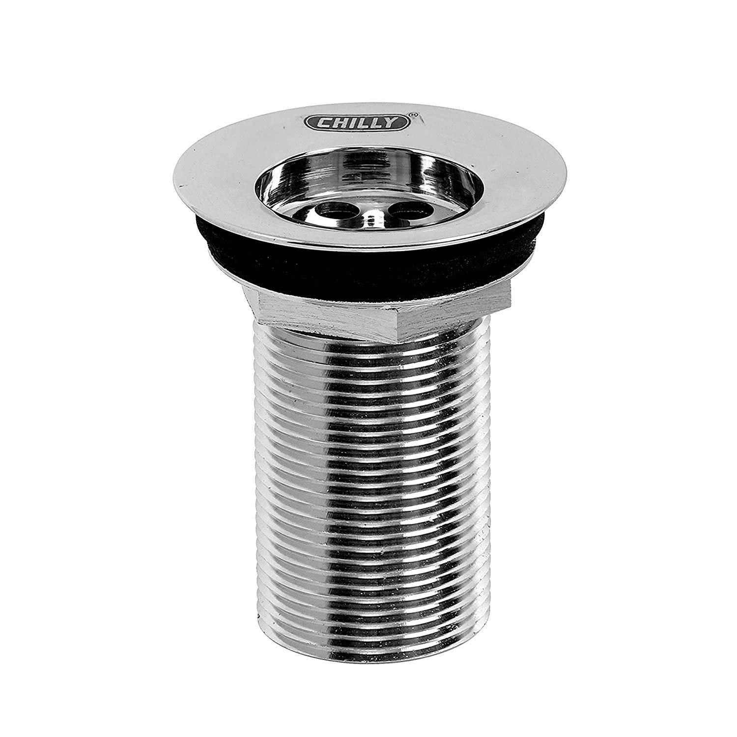 KC Presents Heavy Duty Brass Chrome Plated (CP) Waste Coupling Full Threaded is Perfect for Wash Basin, Sink, Bath Tubs. [Sink Drain/Basin Waste/Waste] (B08YDLZ3FN) Amazon Price History, Amazon Price Tracker