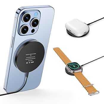 Amazon.co.jp: Mag Safe充電器 ワイヤレス充電器 マグネット式