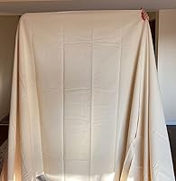 Vista 2 de Mybecca 100% Algodón, Muselina, tejido textil drapeado.