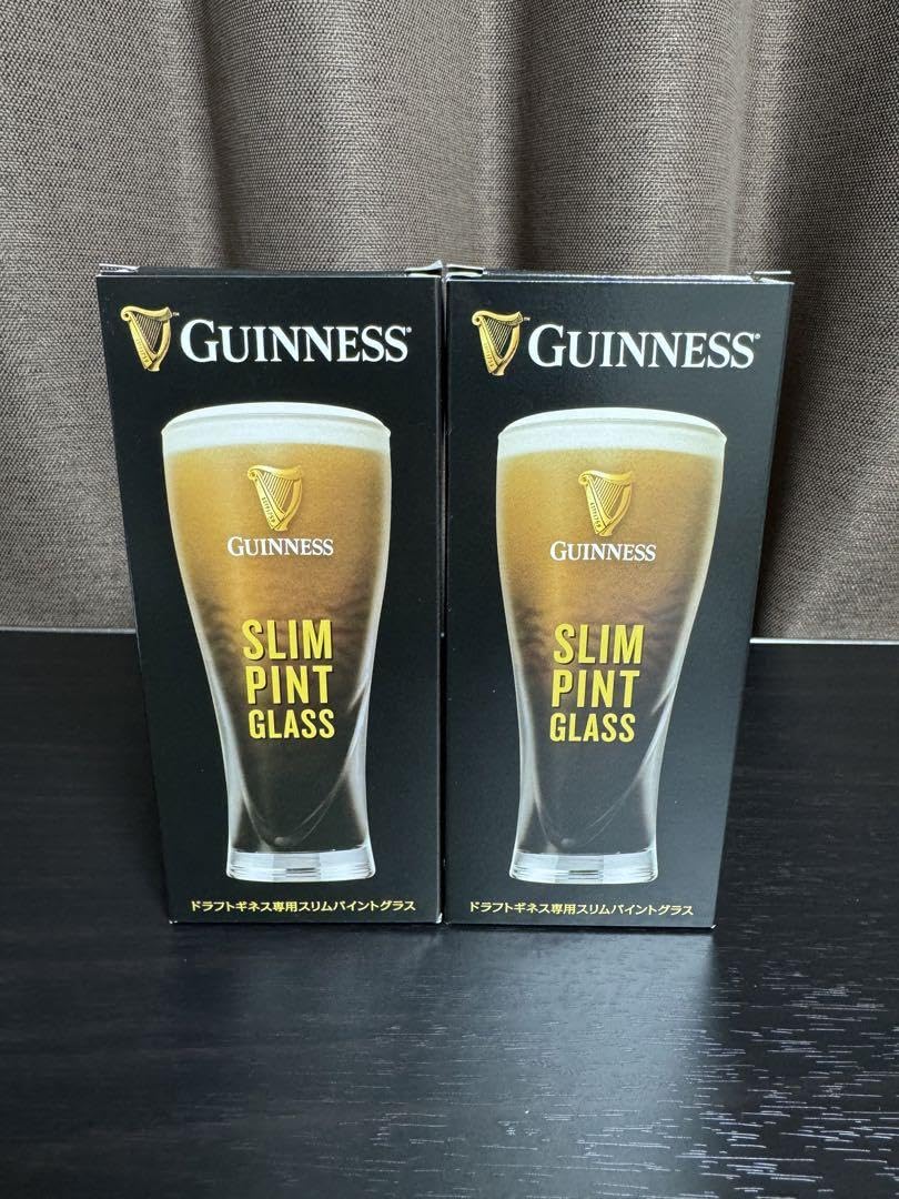 Amazon.co.jp: ギネス スリムパイントグラス 2個セット ビール