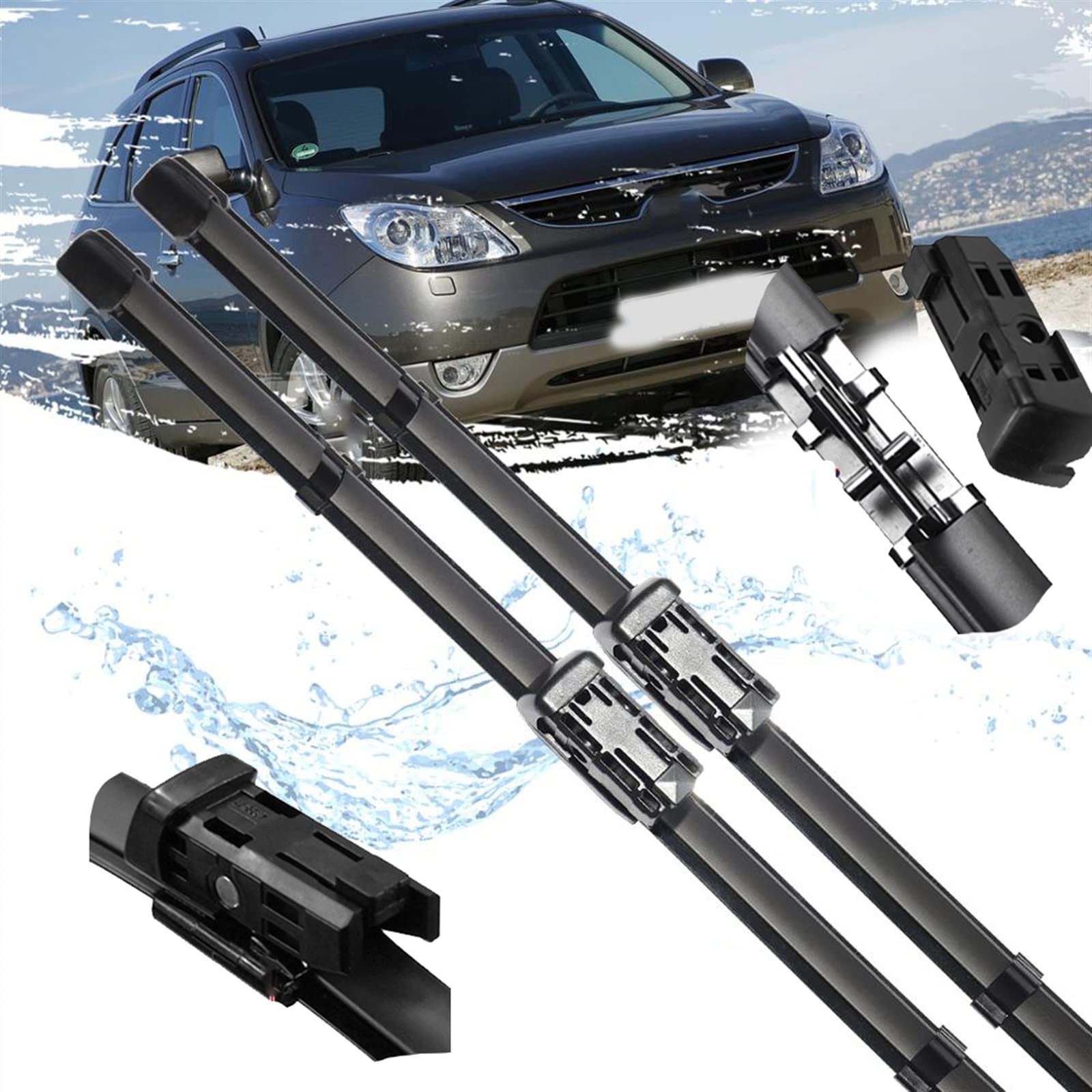 Essuie-glaces avant pour Hyundai Veracruz ix55 2007-2012 balais de pare-brise auto