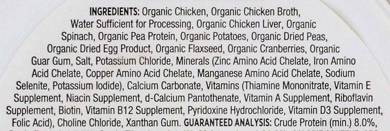 Castor & Pollux Organix Tiny Feasts Grain Free Organic Chicken & Potato Stew Dog Food Trays, 3.5 OZ