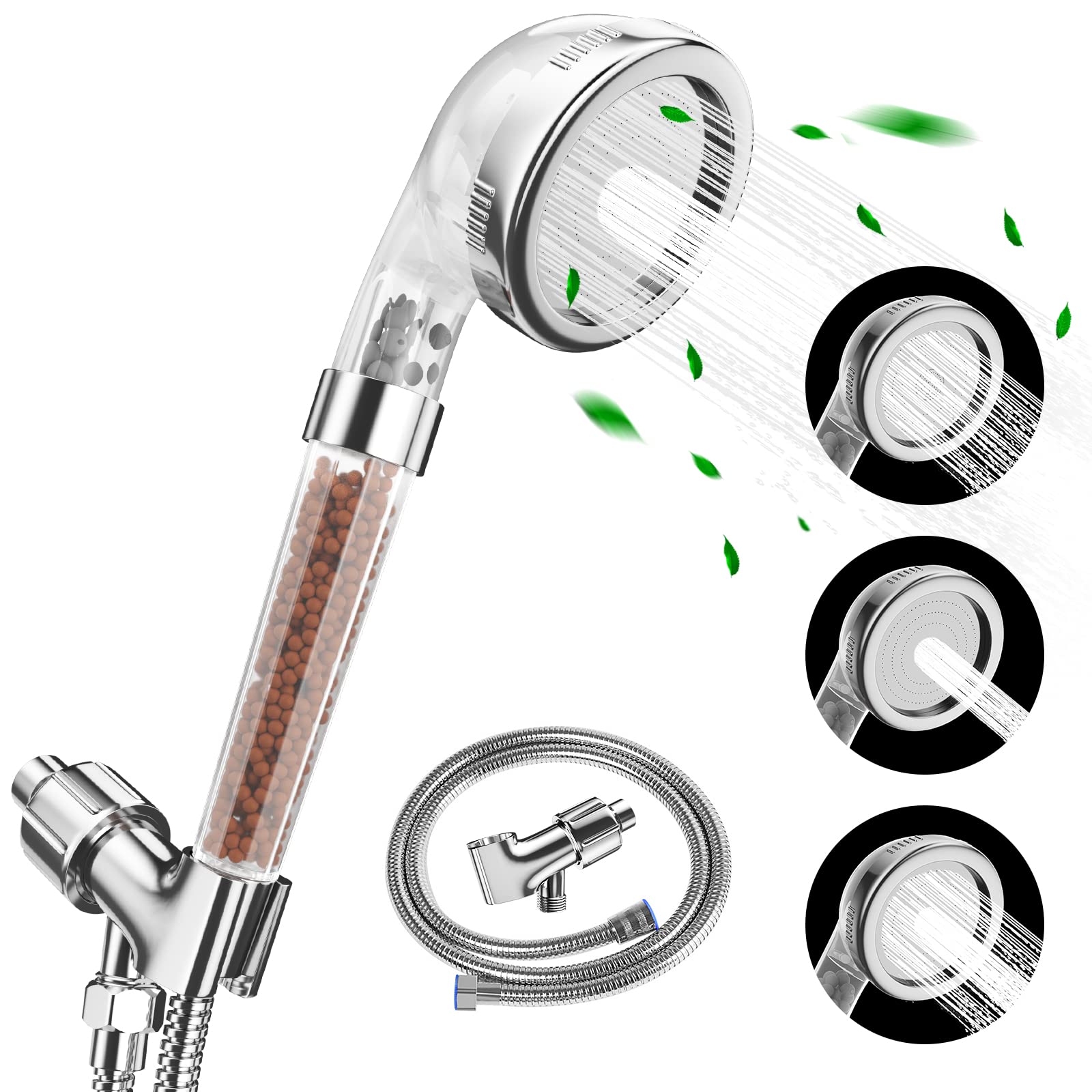 Buy Shower Head with Hose and Base CODELAY Filtered Shower Head with