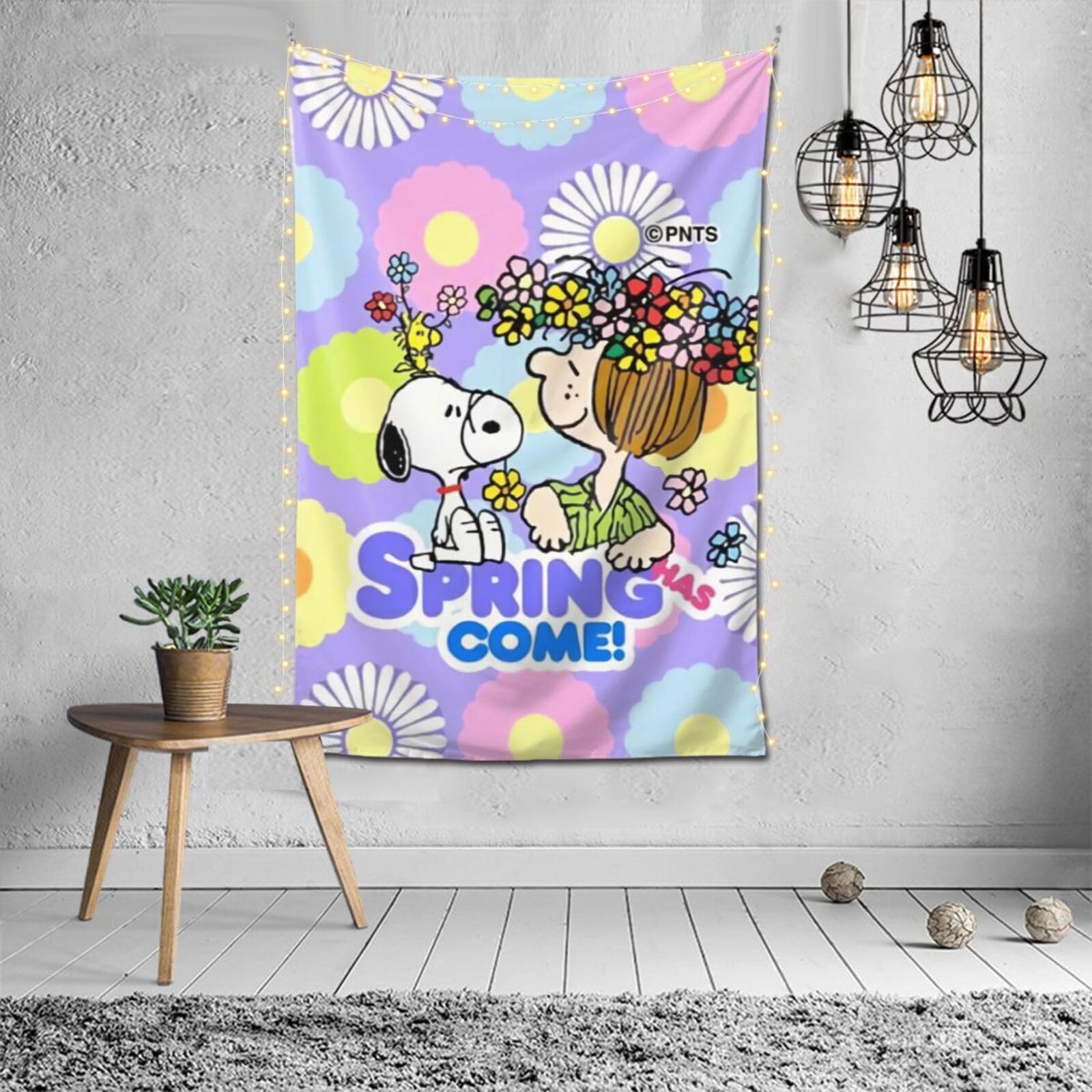 Amazon.co.jp: タペストリー スヌーピー Snoopy ポスター 背景布 布