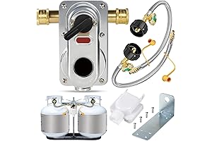 Automatic Changeover 2-Stage Propane Gas Regulator