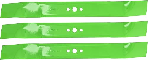 Miniatura 2 de 8TEN Lawnrazor - Cuchilla de cortacésped de 21 pulgadas para AYP Husqvarna Poulan 165833 175064 176135 189028 532406712 (triturador), paquete de 3