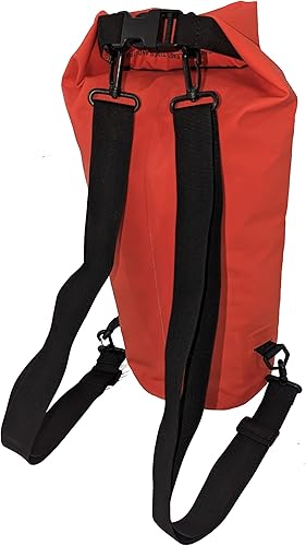Miniatura 4 de Mochila impermeable de 10 litros con doble correa para el hombro, bolsa seca ligera para canotaje, kayak, canoa, senderismo, camping, caza, deportes