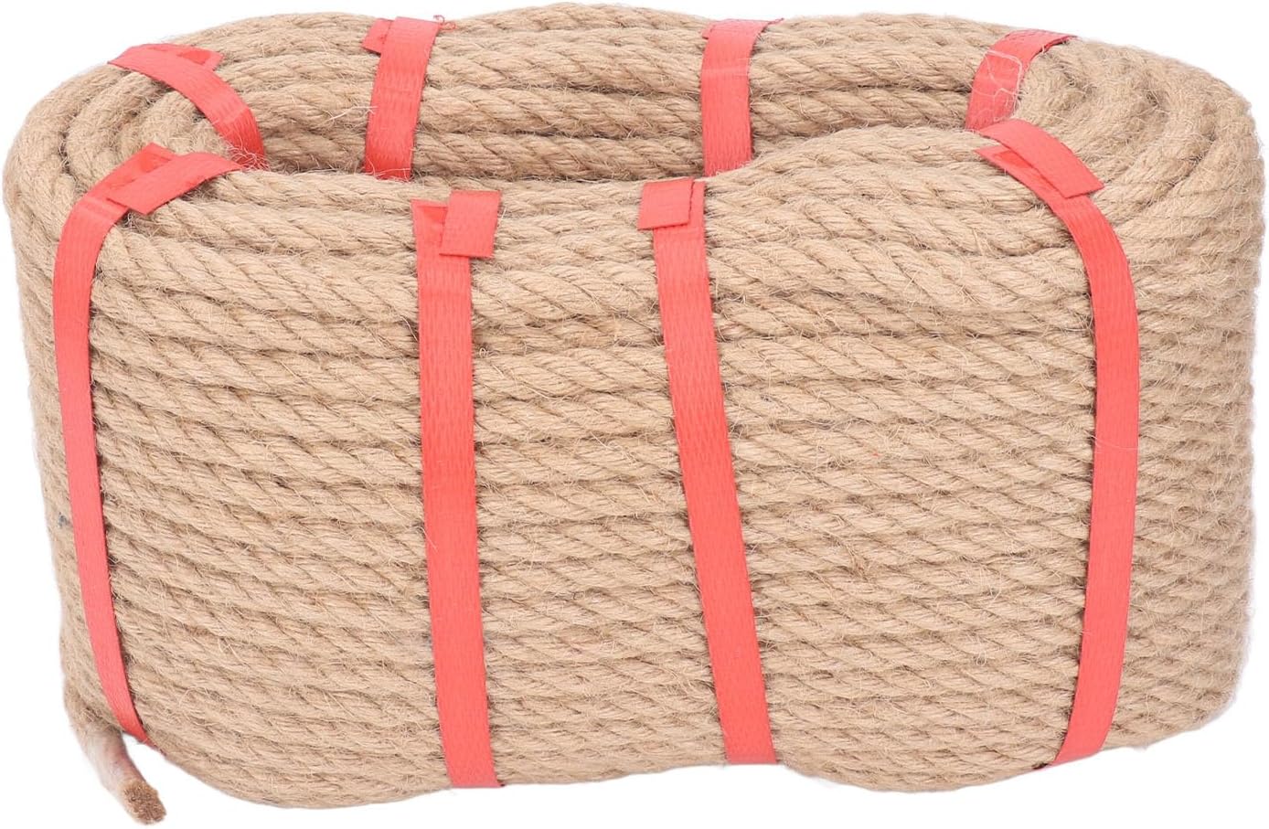 Jute Twine Rope 50m 164ft Length DIY Handcraft String Home Decoration Crafting Accessories Decorating Rope for Home DIY (12mm)
