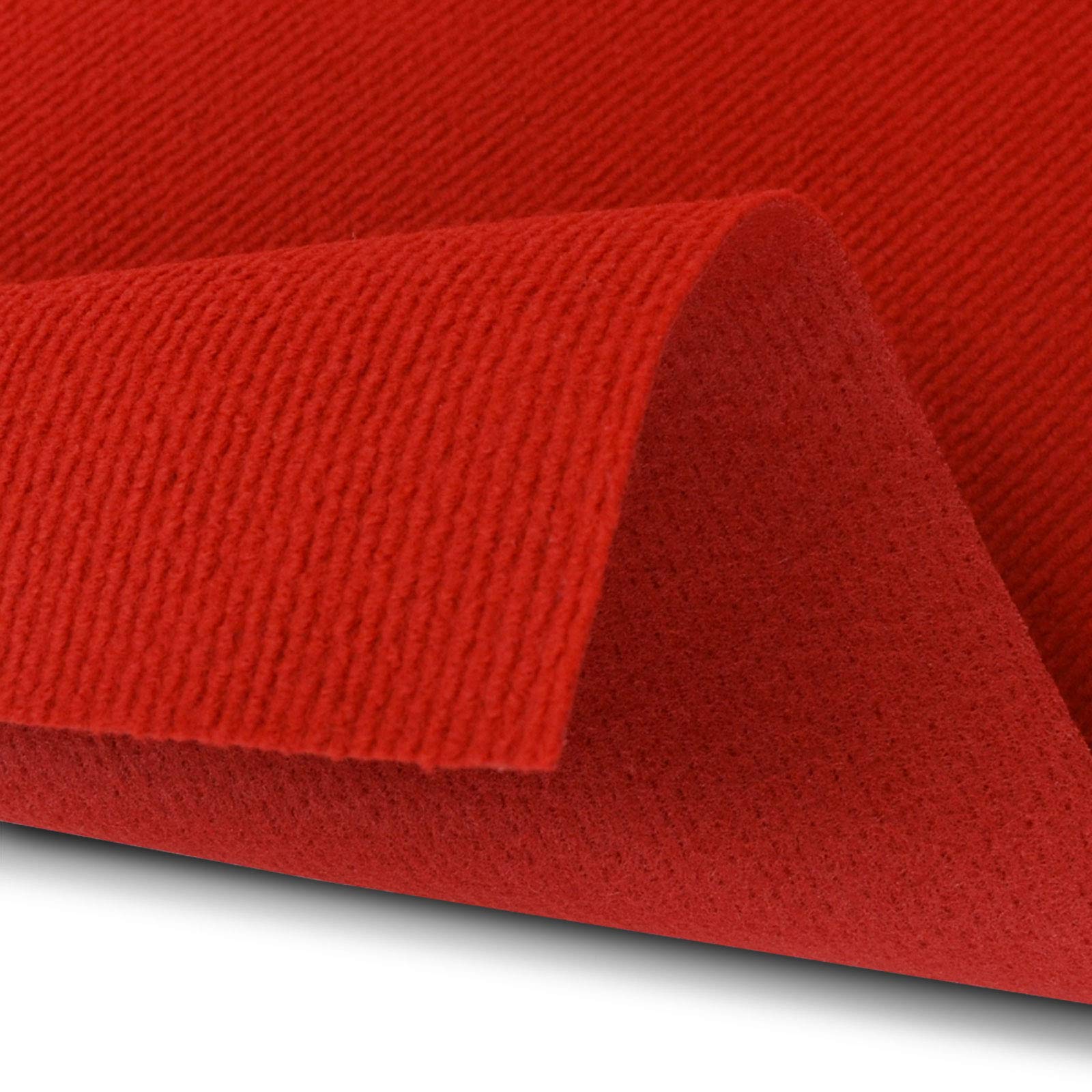 Floordirekt | Tappeto Rosso VIP - Evento, Ricevimento, Mostra, Matrimonio | 100 x 700 cm