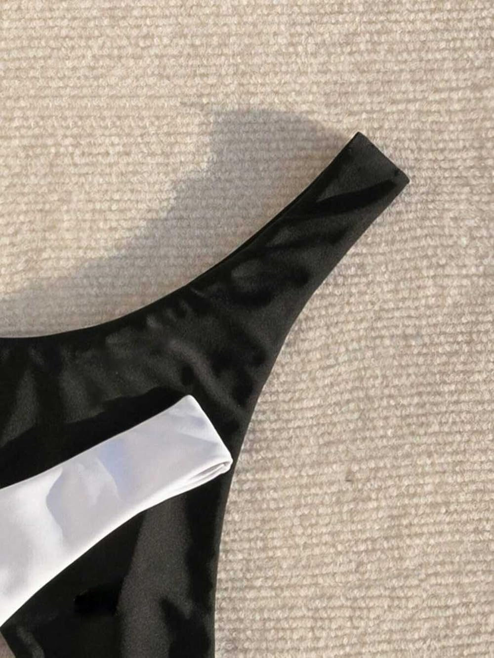 YELAIVP Women's Ruched Back Bikini Bottoms High Cut Bathing Suit Bottoms Cheeky Thong Swimsuit Bottom - Image 5