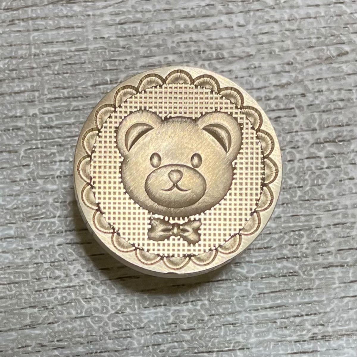 Amazon.co.jp: シーリングスタンプヘッド リボンのくまちゃん : おもちゃ 