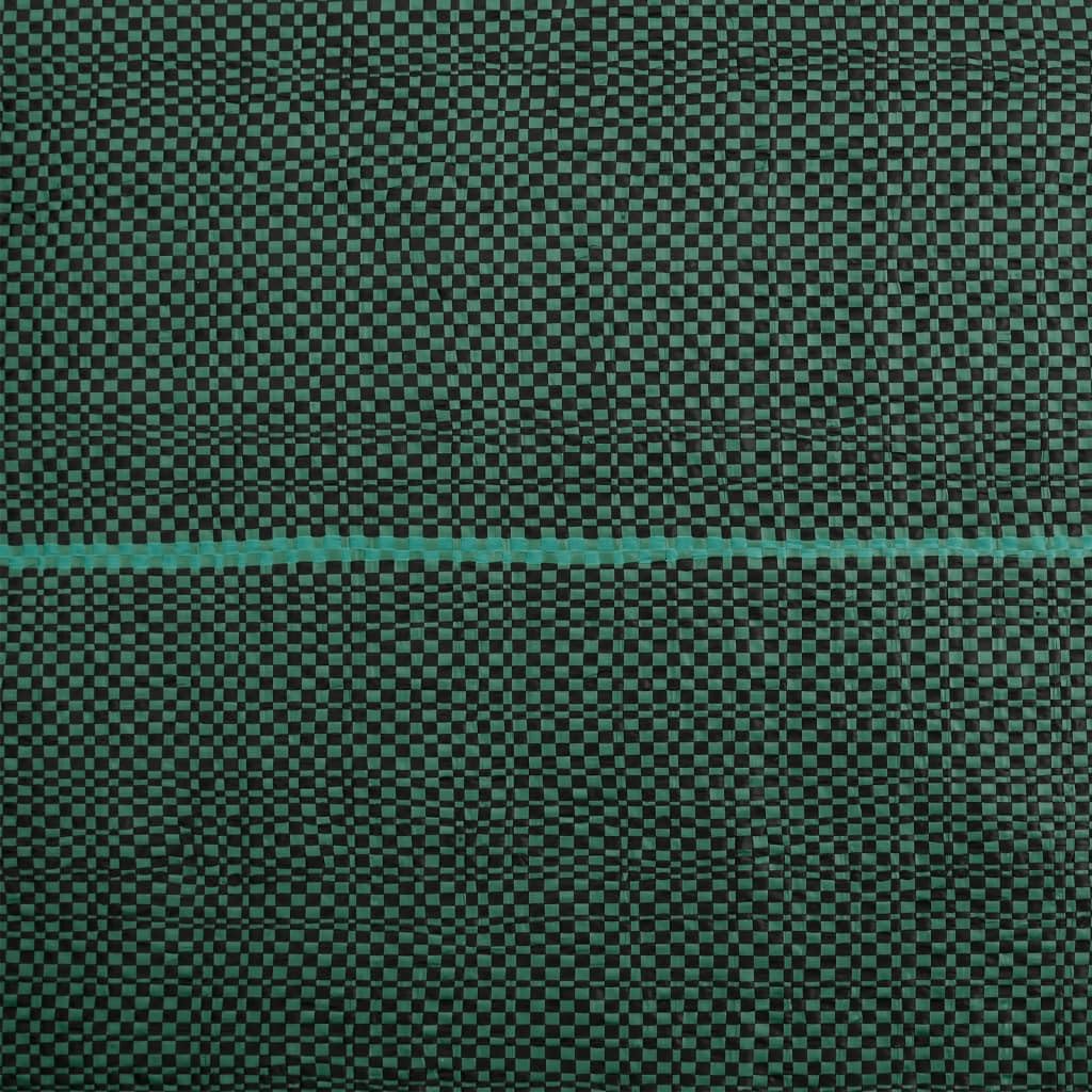 Unkrautvlies Grün 1,5x100 m PP Gartenvlies wasserdurchlässig für Hochbeet und Garten, Unkrautbekämpfungsfolie mit langlebigem Material zur Pflanzenpflege und Unkrautkontrolle