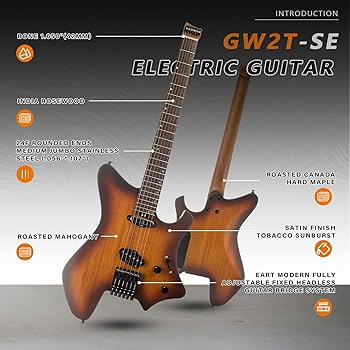 グローテ ヘッドレスエレキギター ソリッドマホガニーボディ Amazon | グローテ ヘッドレスエレキギター ソリッドマホガニー