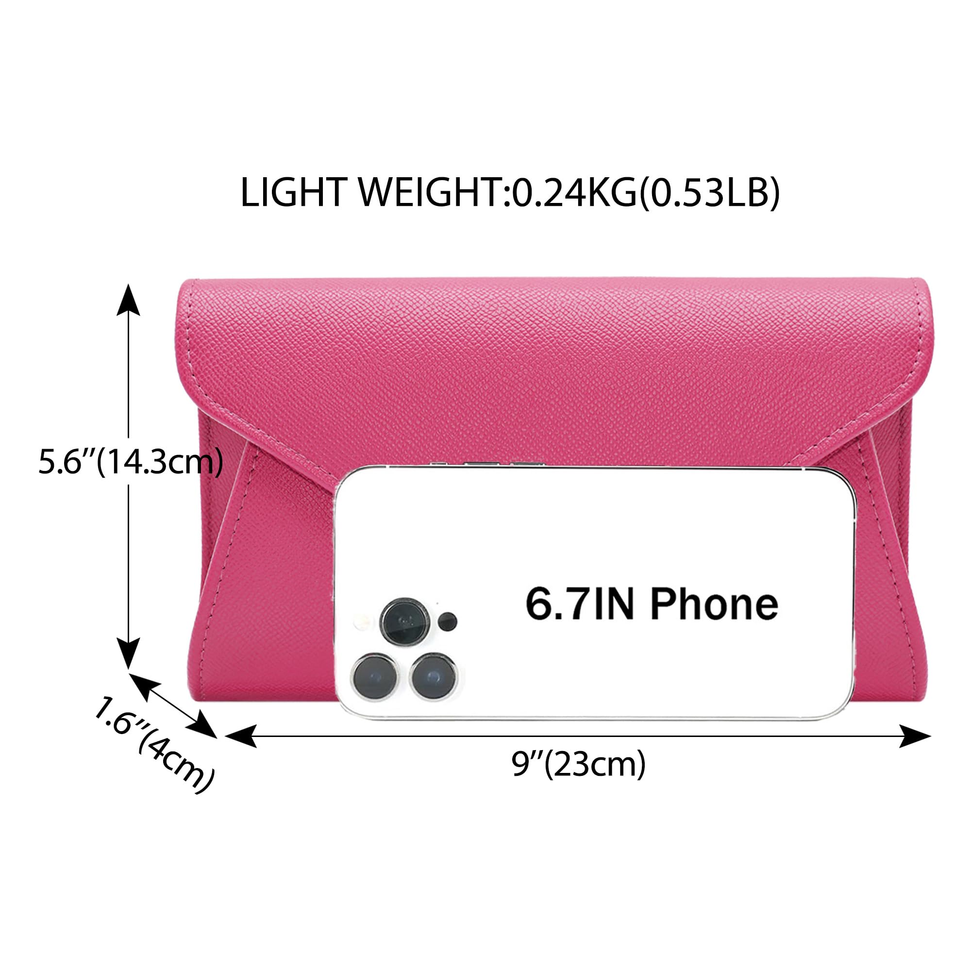 Milisente Clutch Bags For Women Wedding Leather Evening Bag Metallic Shoulder Purse